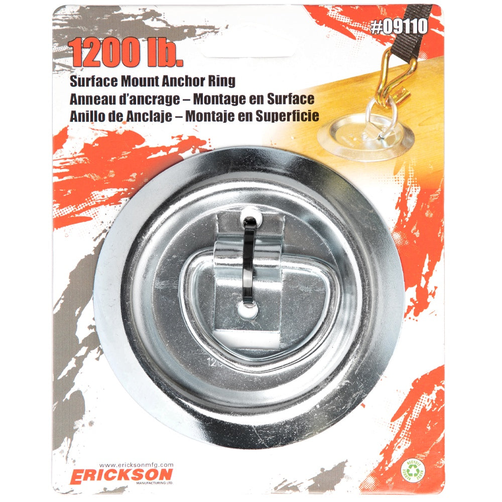 Erickson 1200 lb. Surface Mount Achor
