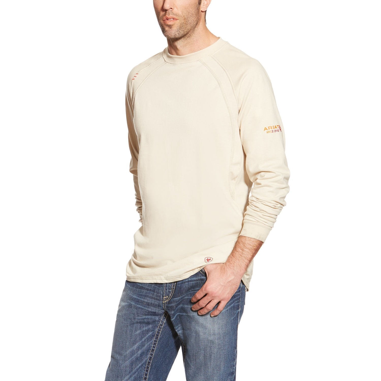 Ariat FR Sand Long Sleeve Work Crew Shirt #10012254