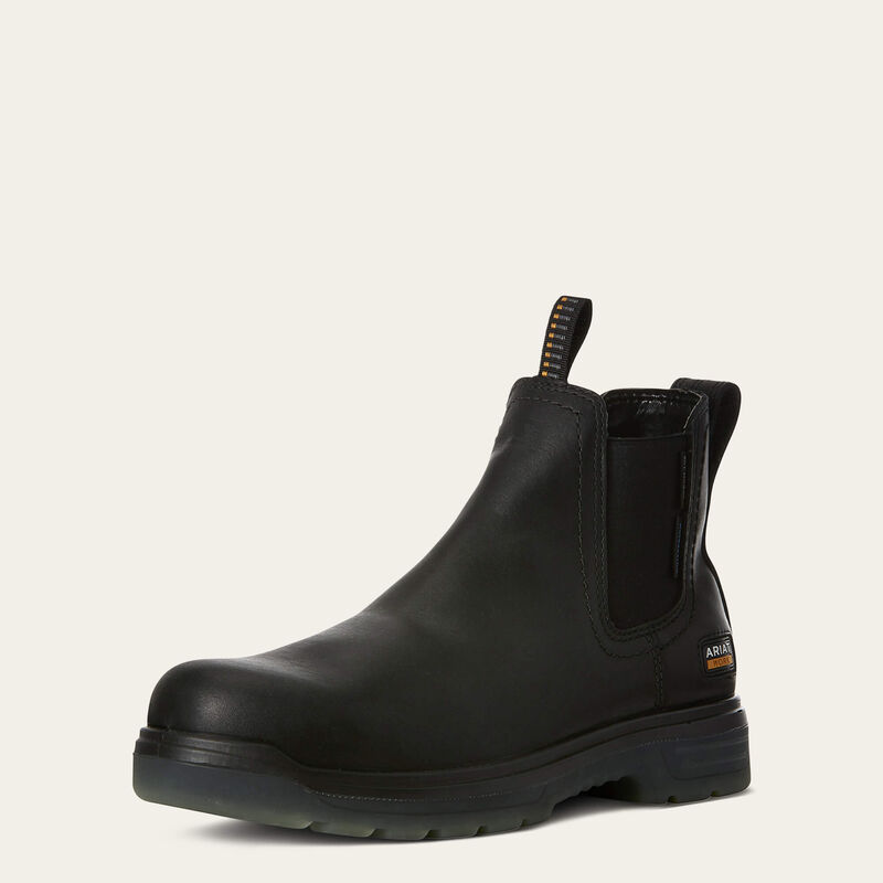 Ariat Turbo Chelsea Waterproof Carbon Toe Work Boot #10027330