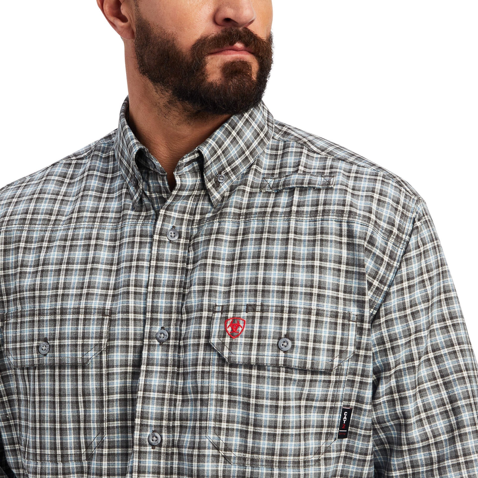 Ariat FR Plaid Featherlight Work Shirt #10039461