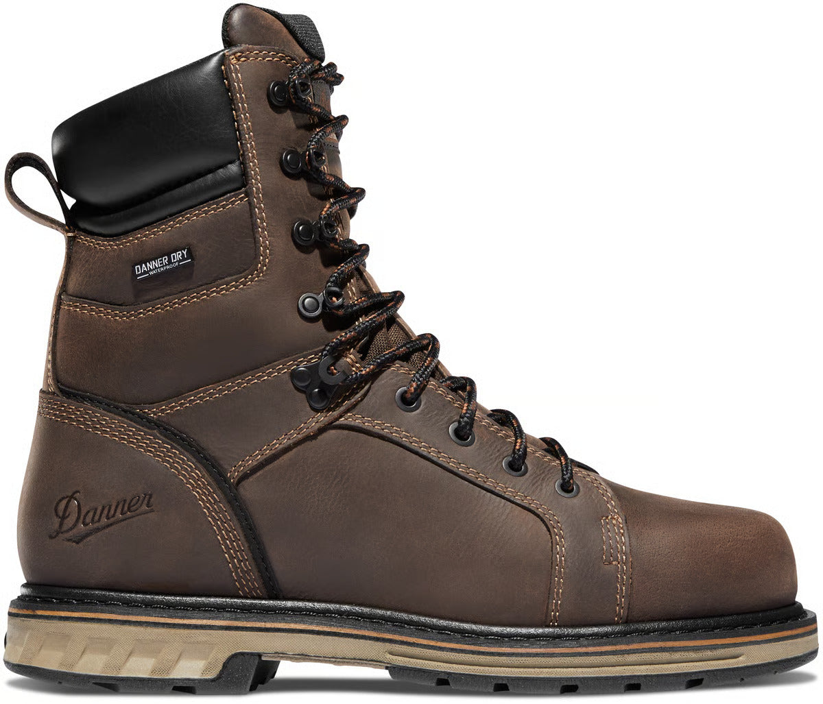 Danner Steel Yard 8" Brown Steel Toe #12534