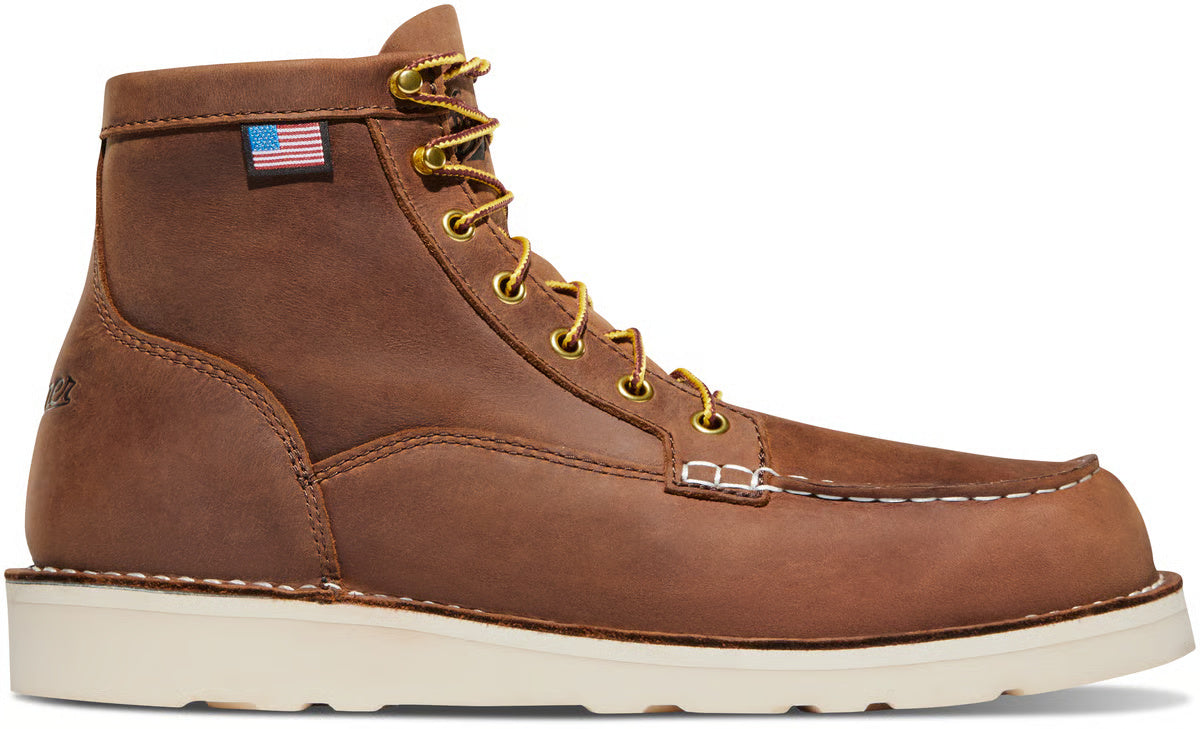 Danner Bull Run Moc Toe Soft Toe Boot in Tobacco 15573