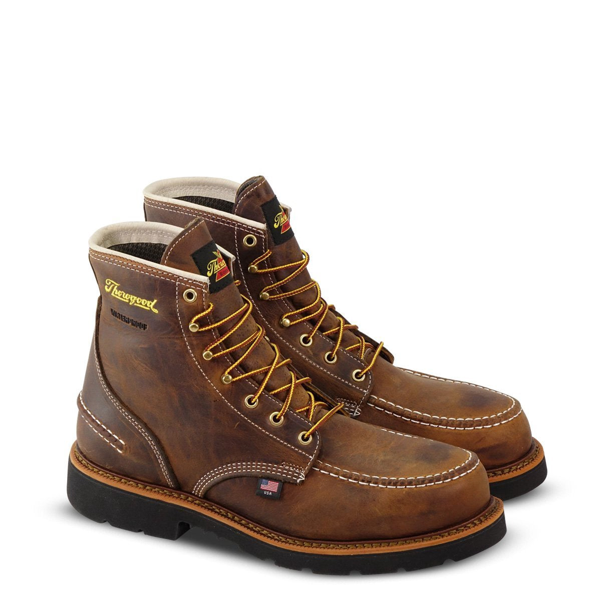 Thorogood 1957 Series Waterproof 6 Crazyhorse Moc Steel Toe MAXWear90