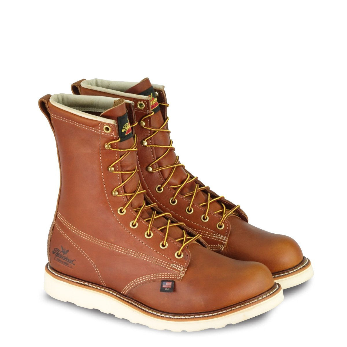 Thorogood 8" Plain Soft Toe Work Boot #814-4364