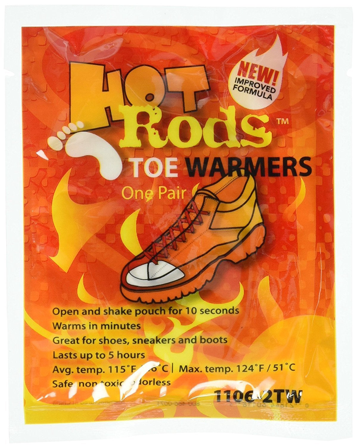 Occunomix Hot Rods Toe Warmers - CLEARANCE