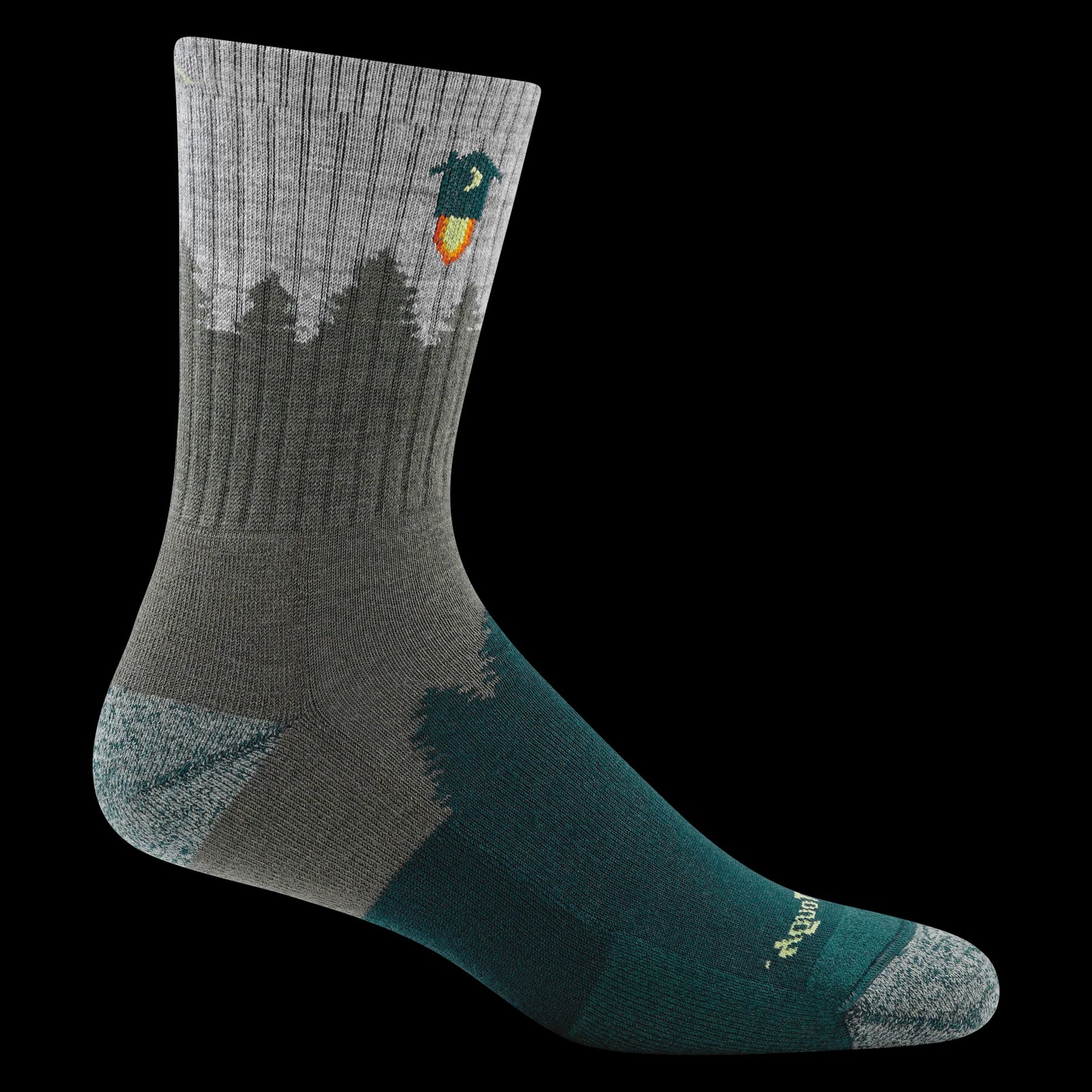 Darn Tough Men's Number 2 Micro Crew Midweight Hiking Sock #1974