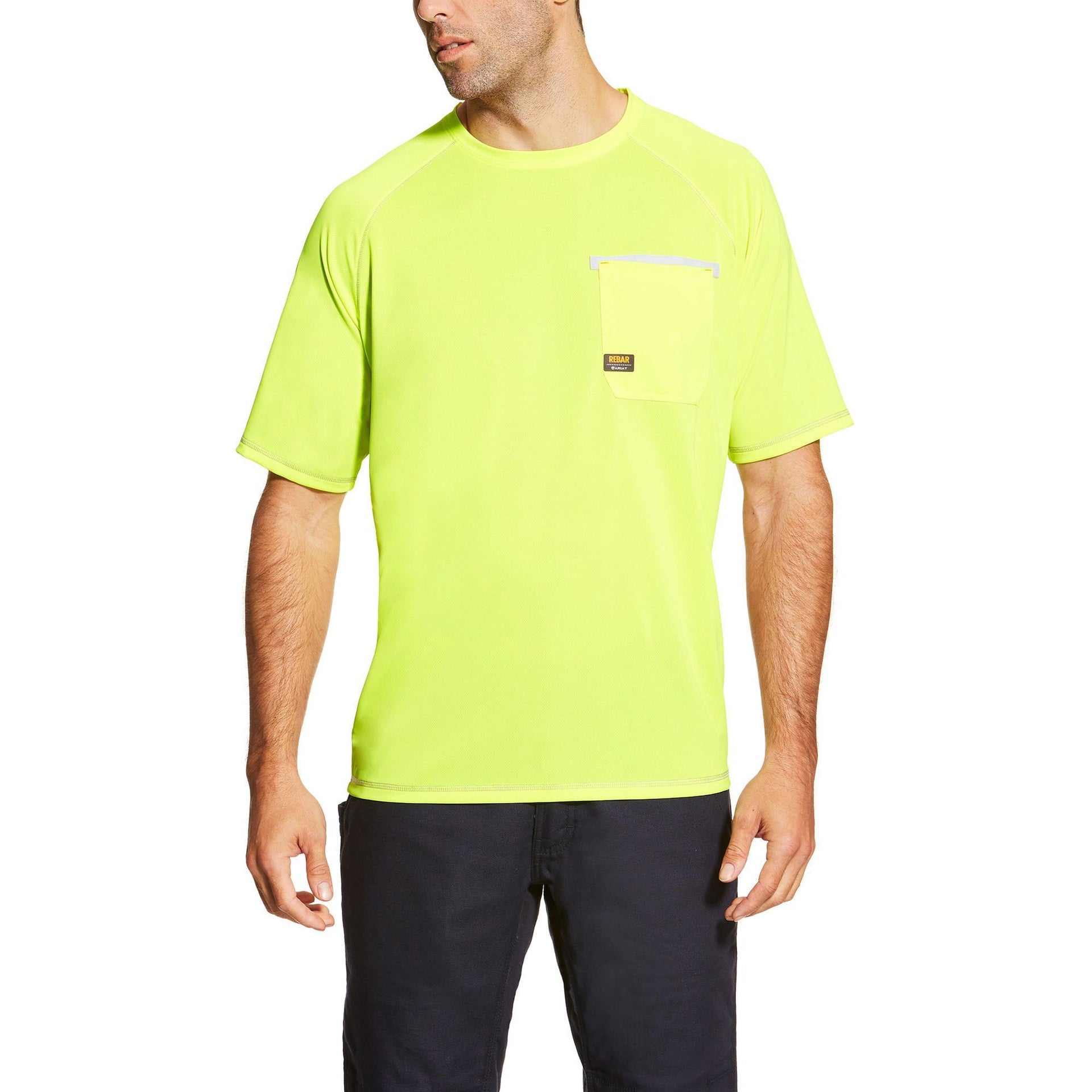 Ariat Rebar Sunstopper Short Sleeve Pocket T- Discontinued