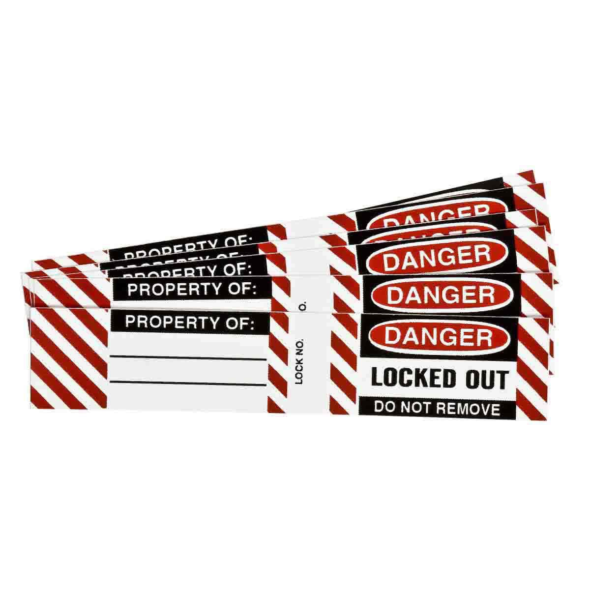 Brady® Padlock Lockout Labels #50280