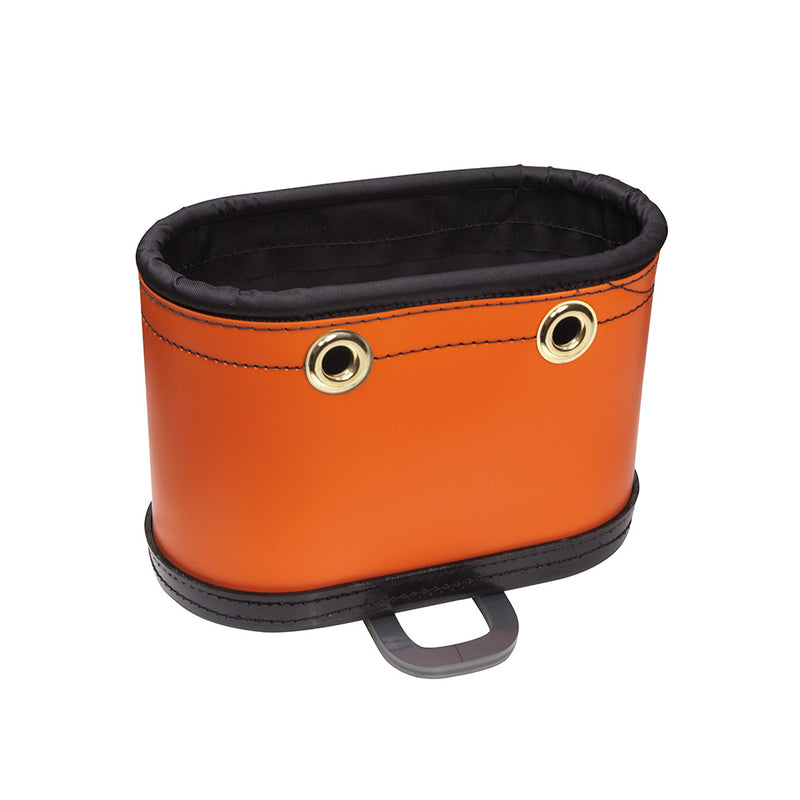 Klein Hard-Body Bucket, 14 Pocket Oval Bucket with Kickstand-5144BHB - HardHatGear