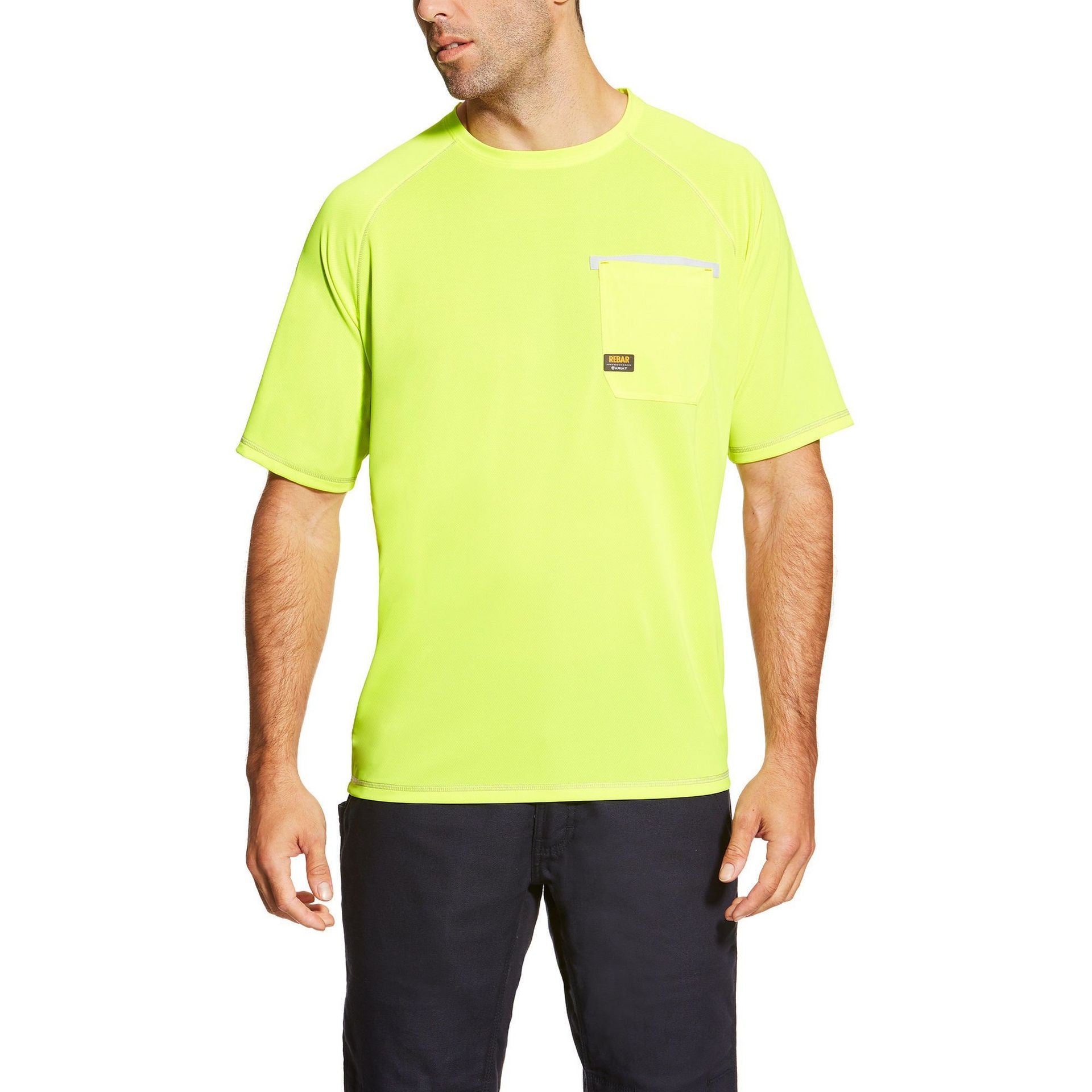 Ariat Rebar Sunstopper Short Sleeve Pocket T- Discontinued
