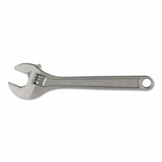 Proto 12" Adjustable Wrench, 1 1/2" opening, Satin Finish