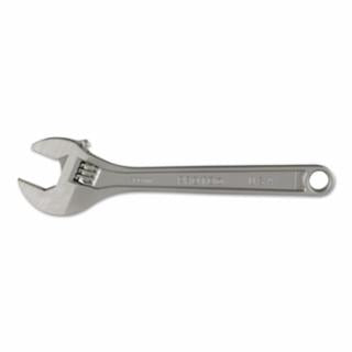 Proto 12" Adjustable Wrench, 1 1/2" opening, Satin Finish