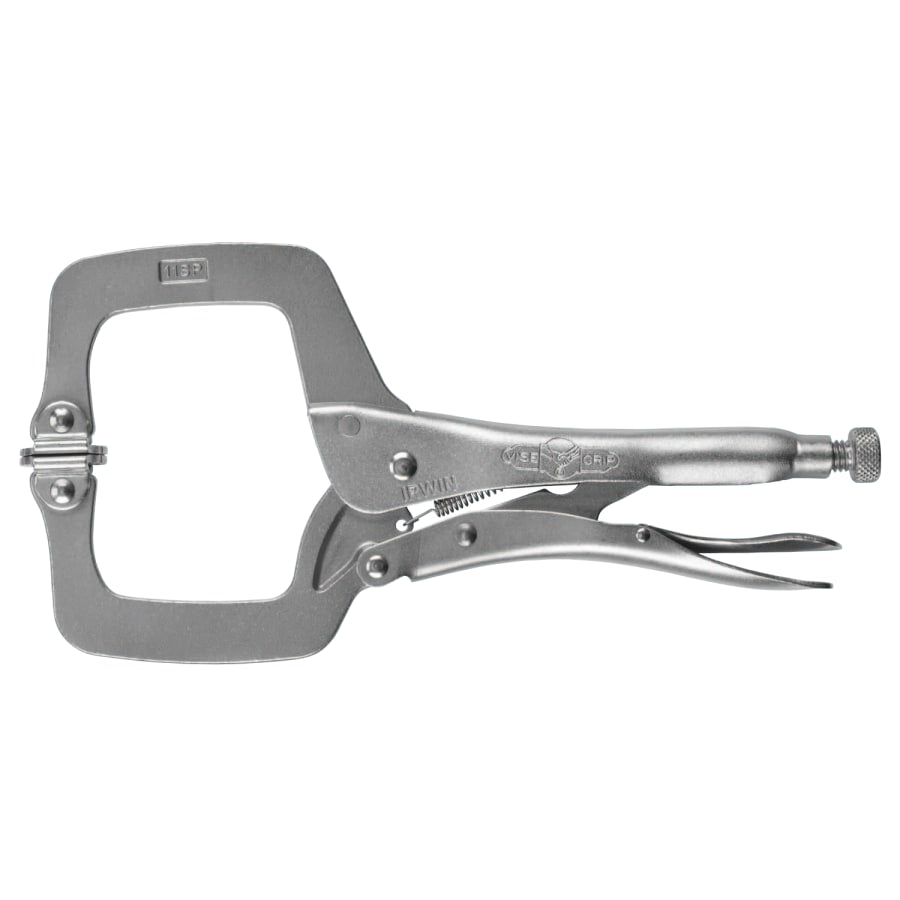 Irwin 6 Vise Grip Locking C-Clamp With Swivel Pads #6SP