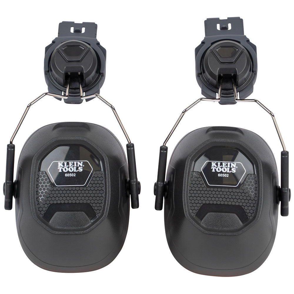 Klein Hard Hat Earmuffs, Full Brim Style #60502
