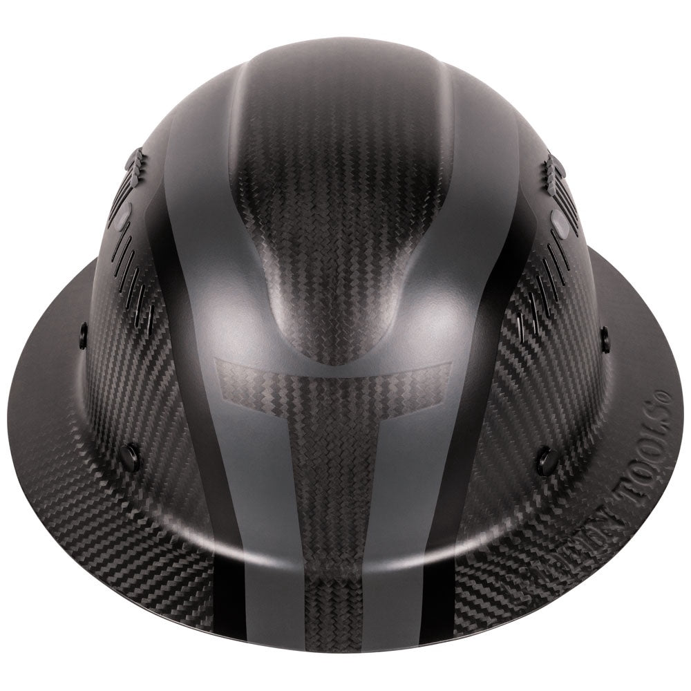 Klein Carbon Fiber Full Brim Hard Hat, Spartan Vented #60513