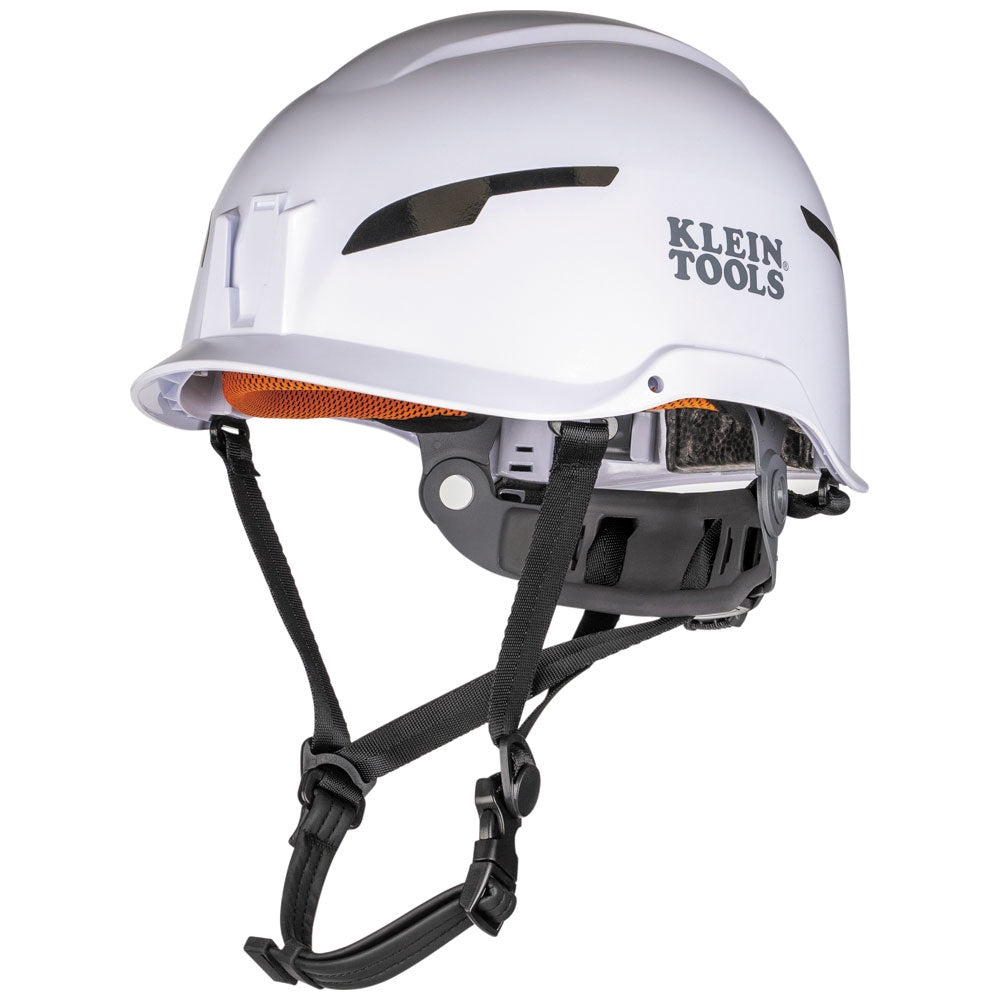 Klein Safety Helmet, Type-2, Non-Vented Class E, White #60564