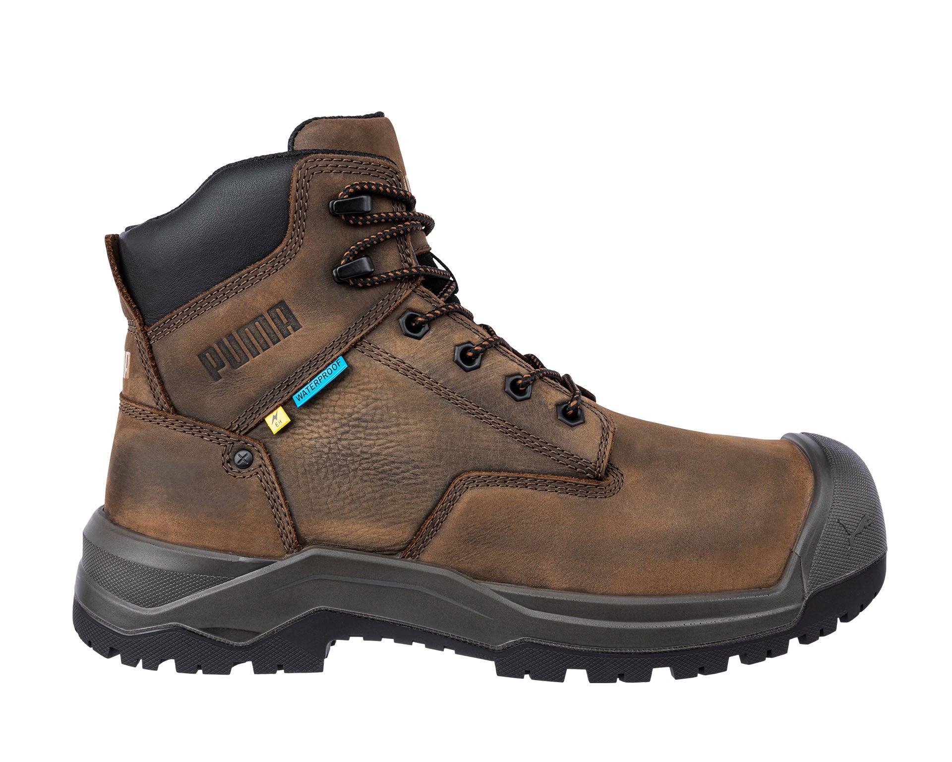 PUMA GRANITE HD MT EH WP 6" Work Boot #632735