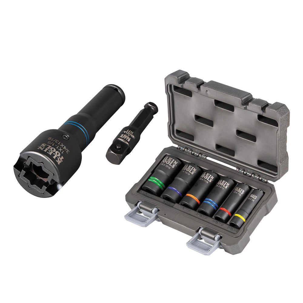 Klein 6-in-1 Impact Socket Set #660KIT2