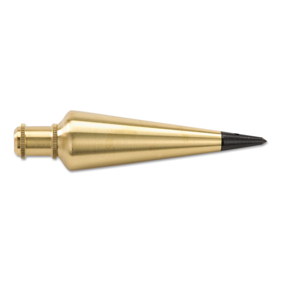 Stanley Brass Plumb Bobs, 8.7 in, 8 oz
