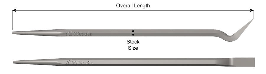 Ajax Tools Gooseneck Sleever Bar 7/8 Dia 48" BAR