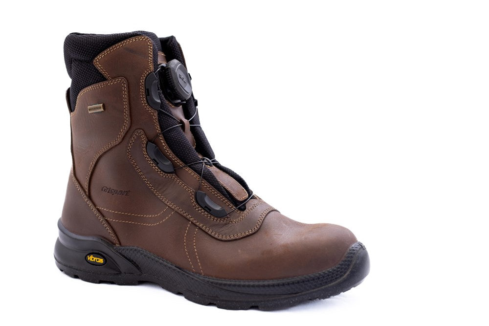 Grisport BOA ENFORCER 8" Soft Toe Work Boot-#7009P21T-Brown