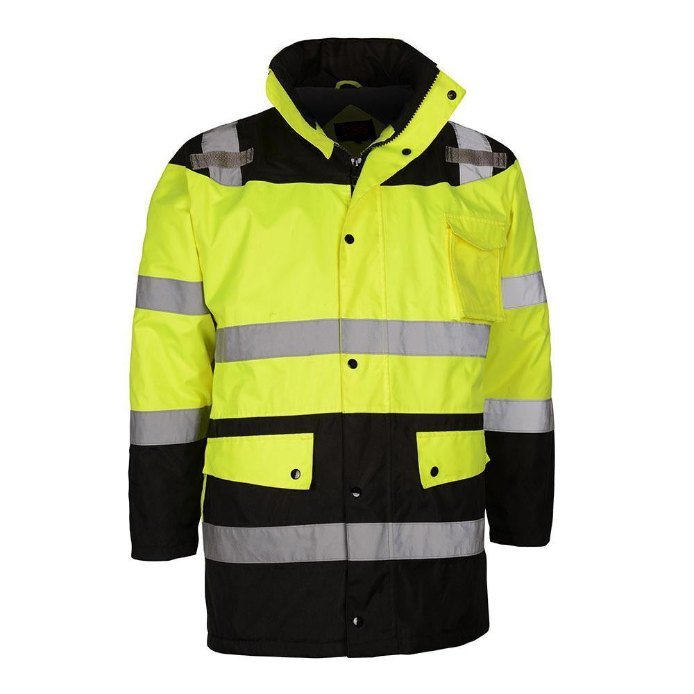 GSS Safety Class Waterproof Fleece-Lined Parka Jacket