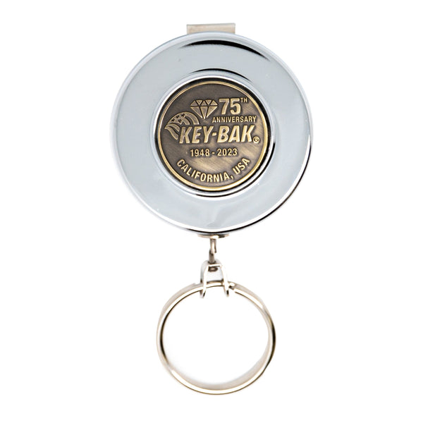Key-Bak Limited Edition 75th Anniversary Original Retractable Keychain - HardHatGear