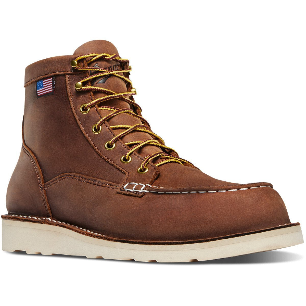 Danner Bull Run Moc Toe Soft Toe Boot in Tobacco 15573