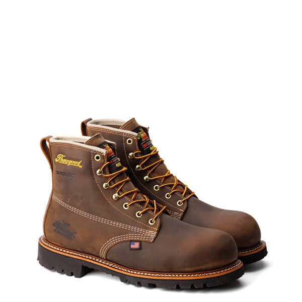 Thorogood USA American Heritage-6" Insulated, Waterproof Nano Safety Toe #804-4514