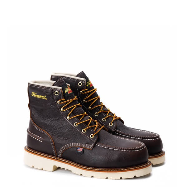 Thorogood USA 1957 Series- 6" Waterproof Briar Pitstop Steel Toe #804-4940