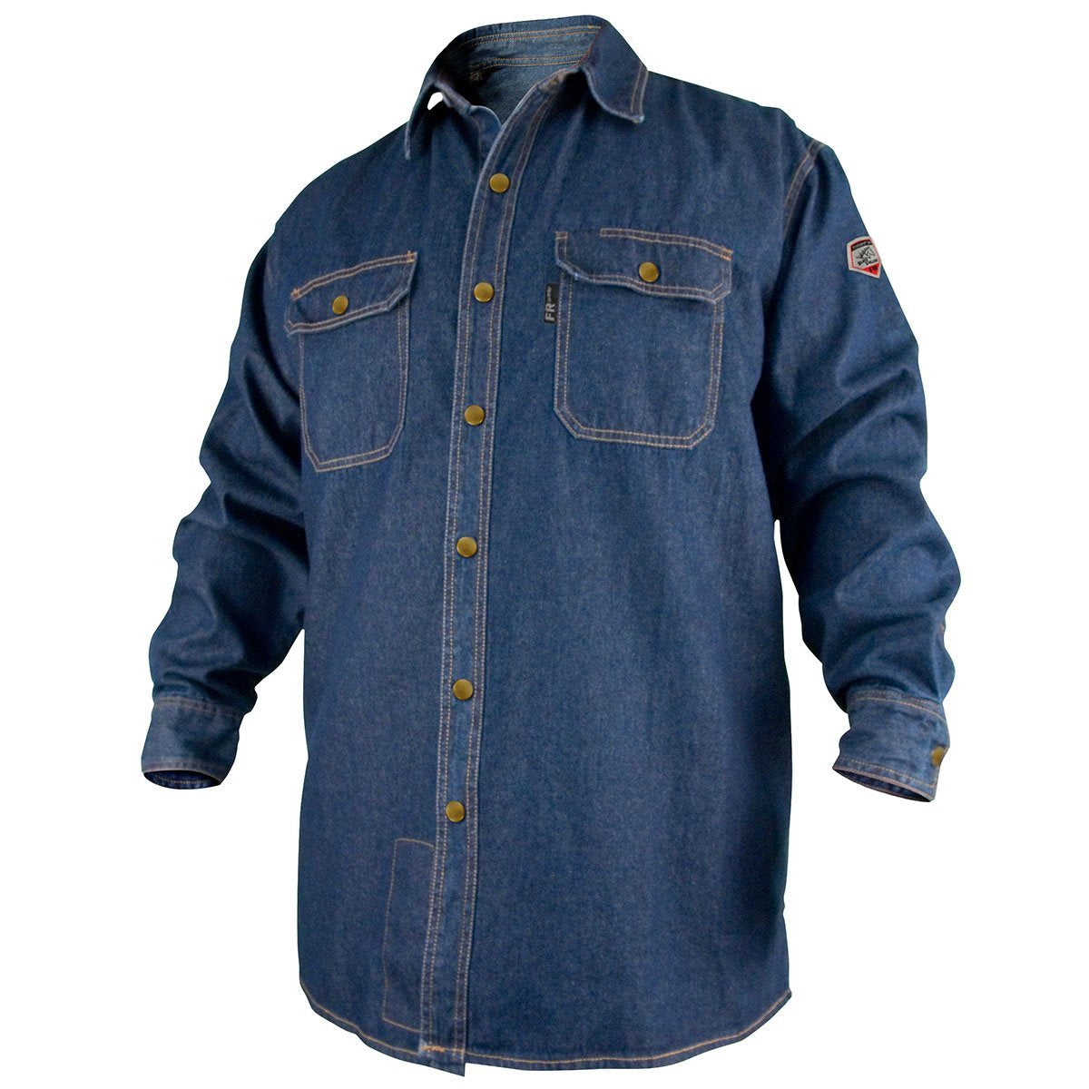 Black Stallion Flame-Resistant Denim Work Shirt