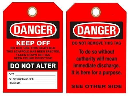 Scaffold Tags