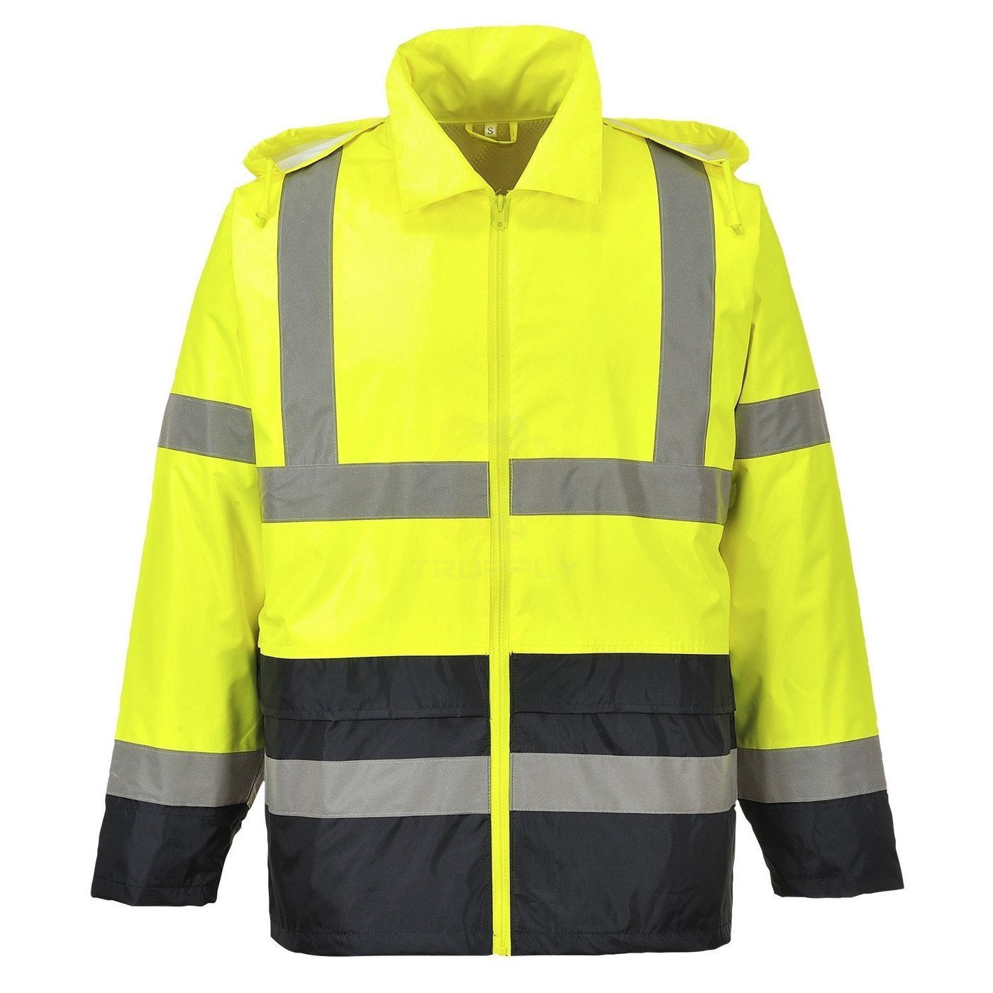 Portwest Hi-Vis Classic Contrast Rain Jacket