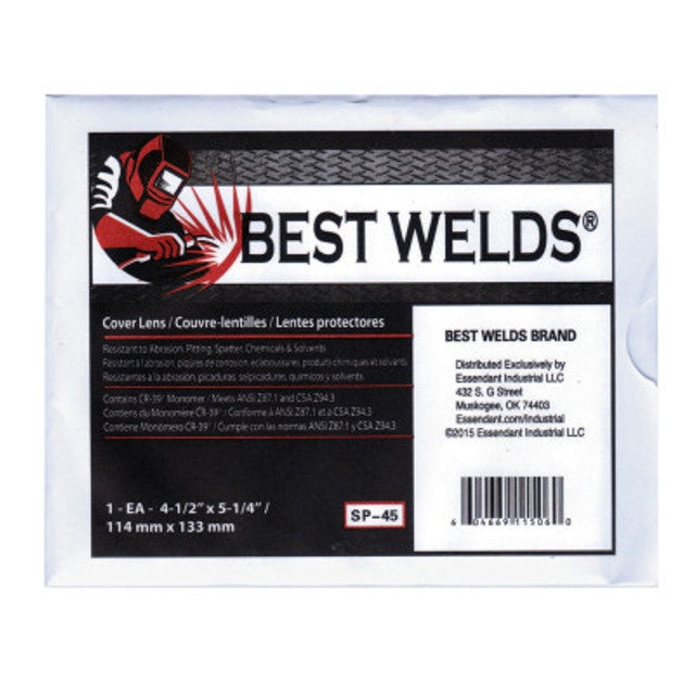 Best Welds Cover Lens 4-1/2"x5-1/4" #SP-45