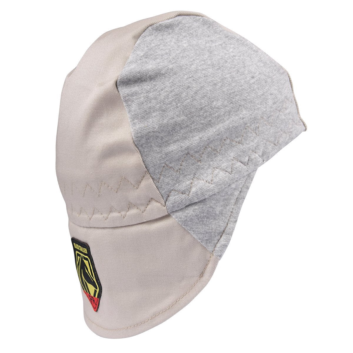Black Stallion FR Cotton Welding Cap with Hidden Bill Extension