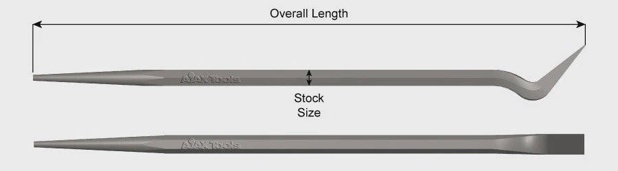 Ajax Tools Gooseneck Sleever Bar 7/8 Dia