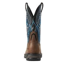 Ariat WorkHog XT Coil Wide Square Toe Carbon Toe Work Boot-#10029514
