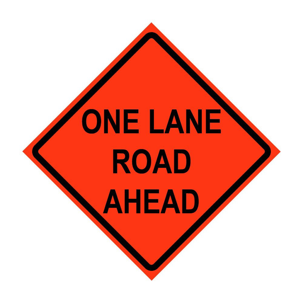 Dicke 36" Vinyl Roll-Up Sign Non-Reflective #RUNR-200