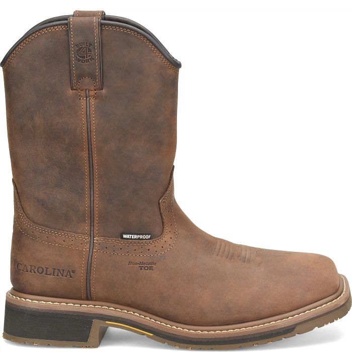 Carolina Men’s 10” Anchor Waterproof Composite Square Toe Roper #CA8536