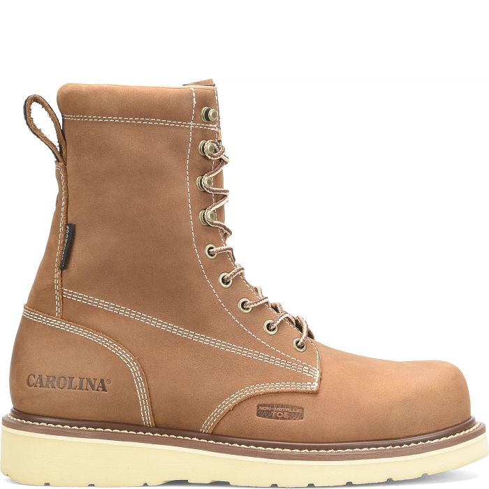 Carolina 8" AMP Waterproof Comp Toe Wedge Work Boot CA7842