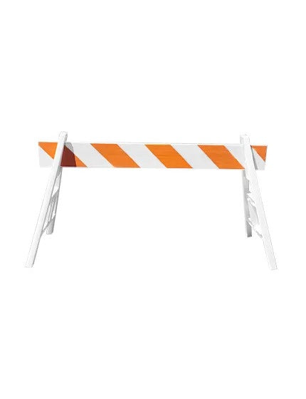 Cortina A-Frame Barricade w/6' Board--One sided//One Board
