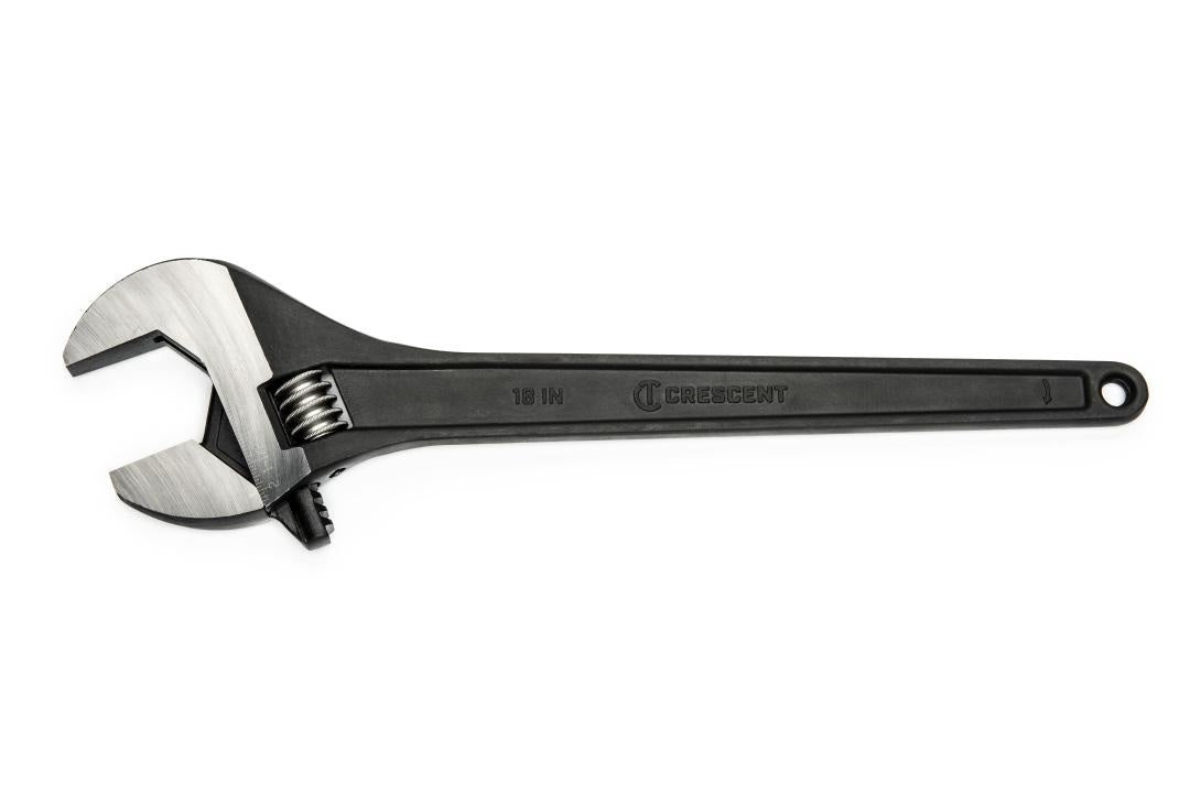 Crescent 18" Adjustable Black Oxide Tapered Handle Wrench