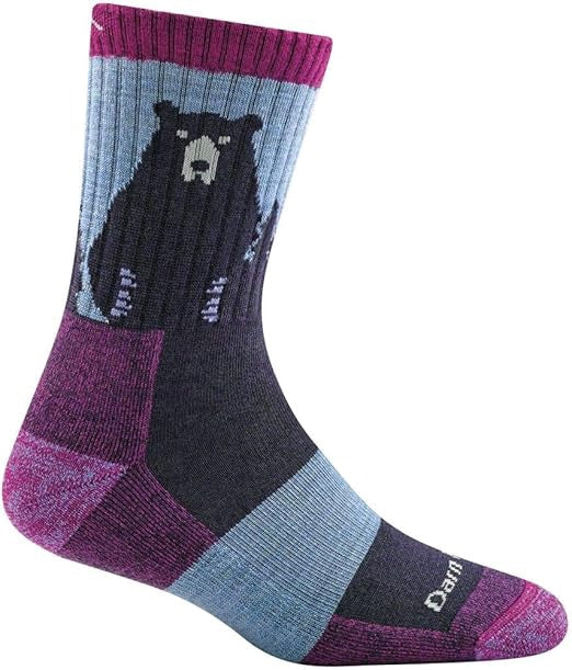 Darn Tough Women's Bear Town Micro Crew Lightweight Hiking Sock