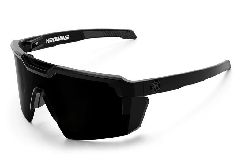 Future Tech Sunglasses: Polarized Ultra Black Z87+