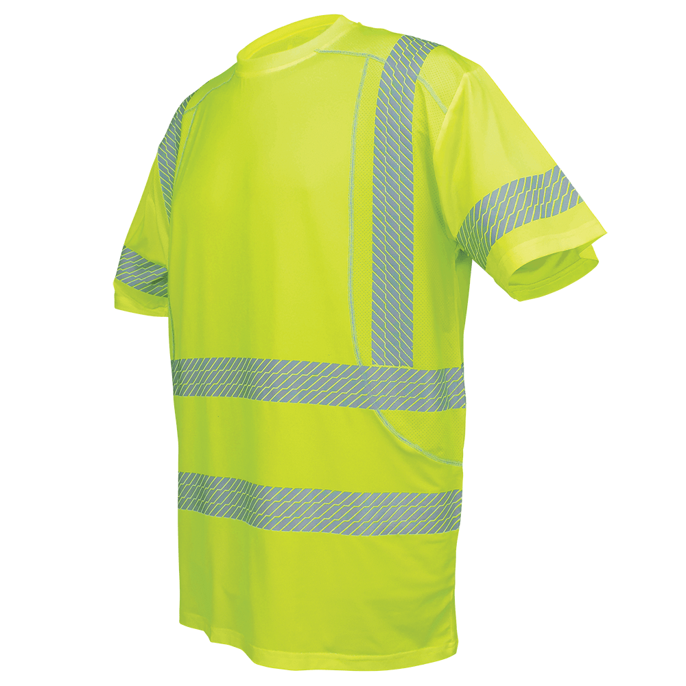 GGS FrogWear Class 3 Premium High-Performance Stretch Athletic Safety Shirt - GLO-205