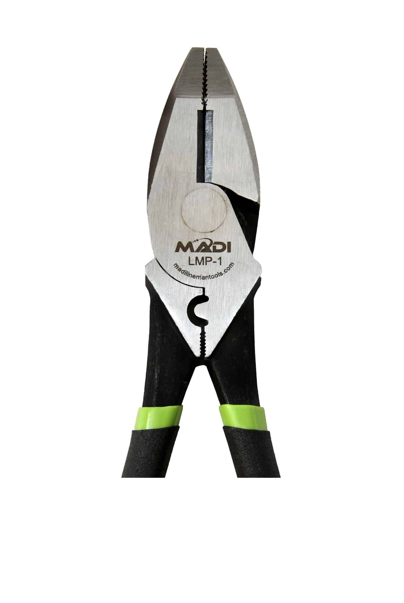 Madi 9" High Leverage Lineman Pliers with Crimper and Secondary Gripping Surface LMP-1