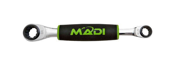 MADI Insulated 2-in-1 Ratcheting Speed Wrench - HardHatGear