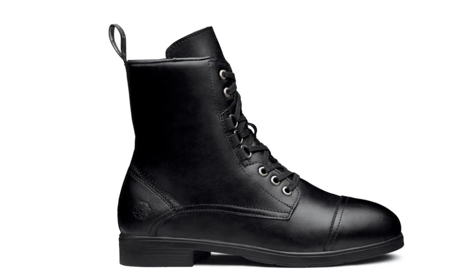 Xena Spice Women's Steel Toe Work Boot-Black