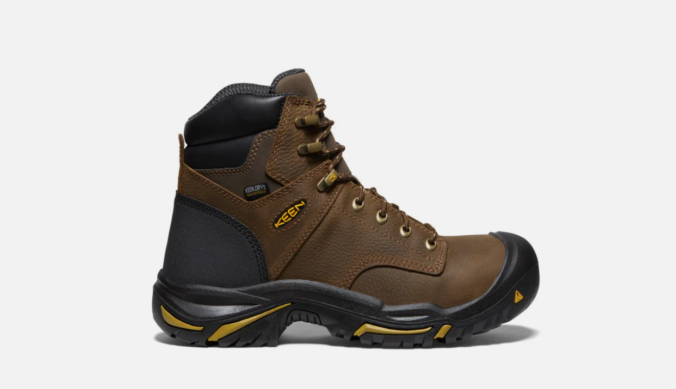 KEEN Men's Mt Vernon 6" Waterproof Boot (Soft Toe)--#1014600
