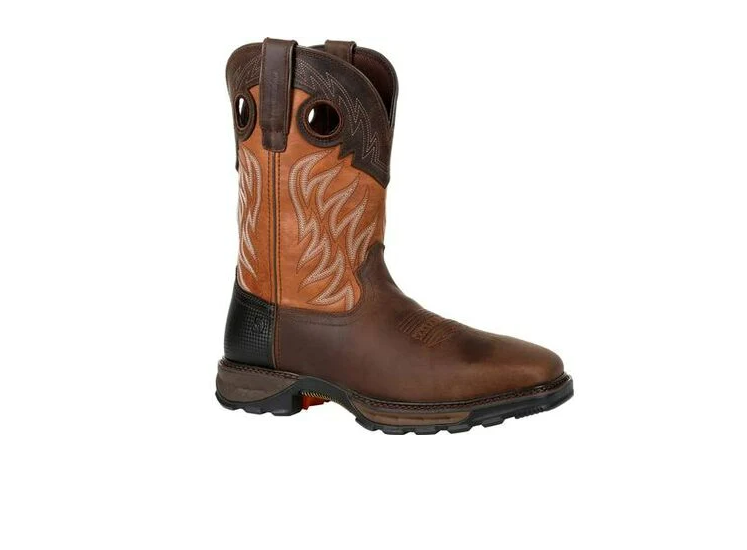 Durango 11" Rugged Brown/Copper Waterproof Steel Toe Durango Maverick XP #DDB0215